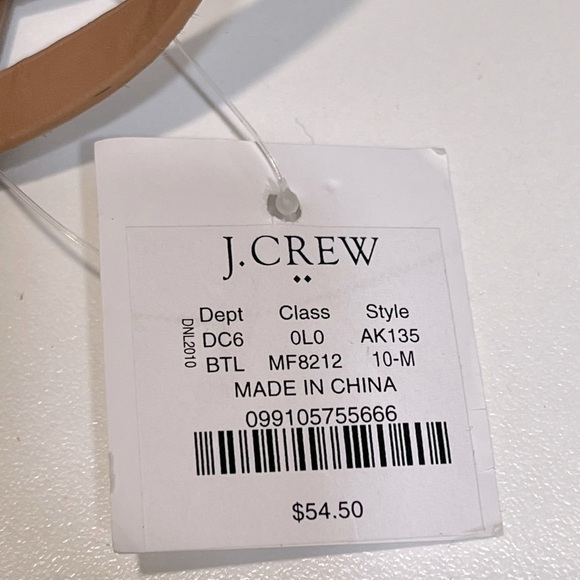 J.Crew Calf hair seaside slide sandals leop print vacation cruise summertime - Picture 4 of 5